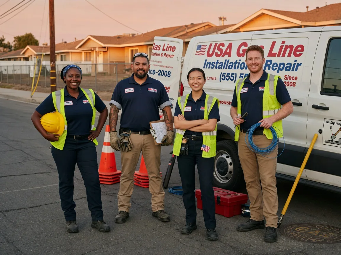 Gas Line Installation company in Docena, AL